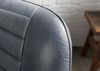 Stuhl Echtleder 49x56x83 blau IRON LABEL #509 Bild 4