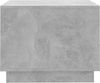 vidaXL Couchtisch Betongrau 55x55x43 cm Holzwerkstoff 810293 Bild 5