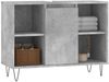 vidaXL Badschrank Betongrau 80x33x60 cm Holzwerkstoff 831632 Bild 3