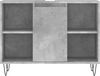 vidaXL Badschrank Betongrau 80x33x60 cm Holzwerkstoff 831632 Bild 5