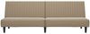 vidaXL Schlafsofa 2-Sitzer Cappuccino-Braun Kunstleder 375950 Bild 5