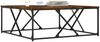 vidaXL Couchtisch Räuchereiche 100x100x40 cm Holzwerkstoff 835366 Bild 3