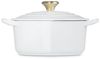 LeCreuset Bräter Herz mit Herzknopf 20cm | Weiß : Weiß Bild 3