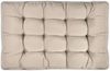 Beautissu Palettenkissen Sitzkissen Style Natur, 120 x 80 x 15 cm Bild 4