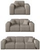 Sofaset Designersofa CELES 3-2-1 in Stoff Scala Beige Bild 5