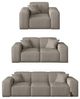 Sofaset Designersofa CELES 3-2-1 in Stoff Scala Beige Bild 4