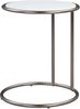 Beistelltisch Tisch AREK 55x45 cm MDF weiss Hochglanz Bild 2