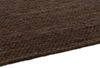 TaraCarpet Wollteppich TaraCarpet Bern Modern fürs Wohnzimmer Schlafzimmer Esszimmer Wolltep, rechteckig, Höhe: 5 mm, Wollteppich braun Wohnzimmer Schlafzimmer Esszimmer Flur ca 160x230 Bild 4