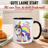 Momentals Tasse Geburtstag – Happy Birthday Einhorn – Geschenk Junge Mädchen Frau Mann, Gratis Versand · Links-&Rechtshänder · Spülmaschinenfest Bild 3