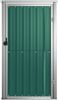 vidaXL Gerätehaus Grün 88x89x161 cm Verzinkter Stahl 316205 Bild 3