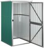 vidaXL Gerätehaus Grün 88x89x161 cm Verzinkter Stahl 316205 Bild 5