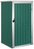 vidaXL Gerätehaus Grün 88x89x161 cm Verzinkter Stahl 316205 Bild 2