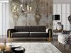 Sofaset Designersofas VALERIE 3-2 in Stoff Stoff Elisa Velvet Schwarz Bild 3