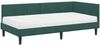 vidaXL Eckbettgestell mit Matratze Sonstiges 2 pcs Grün Samt 3393760 Bild 4