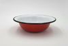 Su-Deco Teller 21 cm Ø rot weiss tief Bild 1