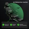 GTPLAYER Gaming Stuhl, Ergonomischer Gaming Stuhl, mit Fußstütze, Lautsprecher, bis 155 kg belastbar,  Grün Bild 3