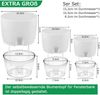 iDattel Blumentopf Kräutertopf Küche selbstbewässernd-5er Set 15.3/10.5/8.2cm Bild 2