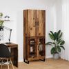 vidaXL Highboard 2 pcs Altholz 69,5 x 34 x 180 cm 3403198 Bild 4