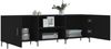 vidaXL TV-Schrank Schwarz 150x30x50 cm Holzwerkstoff 829101 Bild 4