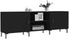 vidaXL TV-Schrank Schwarz 150x30x50 cm Holzwerkstoff 829101 Bild 3