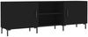 vidaXL TV-Schrank Schwarz 150x30x50 cm Holzwerkstoff 829101 Bild 2