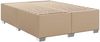 vidaXL Boxspringbett Matratze Cappuccino-Braun 160x200 cm Kunstleder 3285220 Bild 5