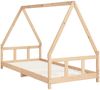 vidaXL Kinderbett 90x200 cm Massivholz Kiefer 834453 Bild 3