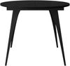 Esstisch Calliso 100, Ausziehbarer, Beine aus Stahl (Farbe: Schwarz) Bild 4