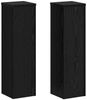 vidaXL Pflanzenständer 2 pcs Schwarz Eichen-Optik 17 x 17 x 60 cm 869233 Bild 2