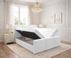 AX LIVING Boxspringbett Weiß Ankarra 180x200 cm Bett mit Stauraum Bild 3