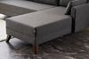 Ecksofa, 'Bella', 85 x 81 x 275, Anthrazit Bild 3