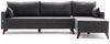 Ecksofa, 'Bella', 85 x 81 x 275, Anthrazit Bild 5
