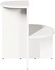 vidaXL Couchtisch Weiß 50 x 40 x 50 cm Massivholz Kiefer 873527 Bild 5