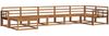 vidaXL Outdoor-Sofagarnitur 7 pcs Natur Massivholz Akazie 3367902 Bild 2