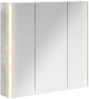 vidaXL Badezimmerspiegelschrank mit Tür Beton Grau 73,5 x 15,5 x 70 cm 889258 Bild 2