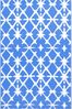 vidaXL Outdoor-Teppich ARAKIL Weiß und Blau 160x230 cm PP 310446 Bild 2