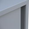 Schiebetürenschrank Sideboard Schwebetürenschrank Aktenschrank 750 x 1200 x 450 mm lichtgrau X-550125 Bild 5