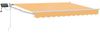 vidaXL Manuelle Gelenkarmmarkise mit LEDs Sand 3426208 Bild 2