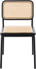 Esszimmerstuhl 2er Set CORVALLIS Polyrattan Schwarz Bild 5