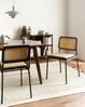 Esszimmerstuhl 2er Set CORVALLIS Polyrattan Schwarz Bild 3