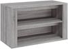vidaXL Schuhregal Grau Sonoma 75x35x45 cm Holzwerkstoff 816902 Bild 2