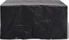 vidaXL Gartenmöbel-Abdeckung mit 8 Ösen, Polyethylen schwarz, 180 x 70 x 90 cm Bild 5