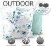 heimtexland Â® Outdoorkissen Lotus Effekt 45x45 Garten Dekokissen Wasserabweisend Outdoor Lounge Deko Kissen Typ742 Eukalyptus Bild 2