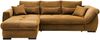 Polsterecke >Felicia< Schlaffunktion, Stauraum, Cord gold - 302x89x188cm (BxHxT) Bild 4