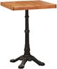 Bistrotisch, Bartisch, Stehtisch Braun 50 x 50 x 76 cm Massivholz Akazie Bild 3