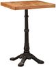 Bistrotisch, Bartisch, Stehtisch Braun 50 x 50 x 76 cm Massivholz Akazie Bild 2