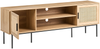 TV-Möbel PASCO Rattan Hellbraun Bild 5