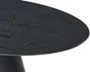 Vente-unique - ANTELADA Esstisch Holz, Platte Schwarz - B 90 cm x H 76,5 cm x L 160 cm Bild 4