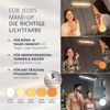 MY BEAUTY LIGHT Spiegelleuchte Glamour Edition 5-in-1 LED Licht, perfekte, strahlende Make-Up Looks, simuliert Tageslicht, 5 Lichteinstellungen, elegantes Design Bild 5