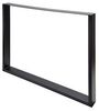 Hettich Tischgestell U 90 x 71 cm Stahl schwarz - 1 Stück Bild 2